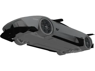 Lamborghini Murcielago LP670-4 SV 3D Model preview