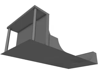 Halfpipe 3D Model preview
