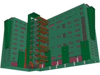 Building 3D Model preview