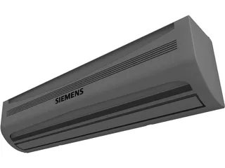 Siemens Air Conditioner 3D Model preview
