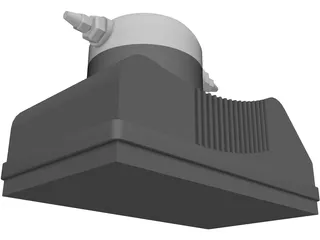 Peristaltic Valve 3D Model preview