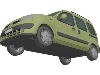 Renault Kangoo 3D Model preview