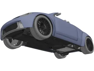 Ford Streetka 3D Model preview