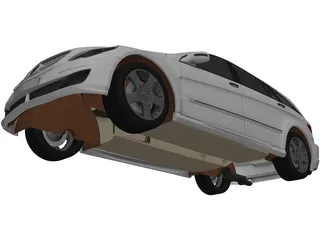 Mercedes-Benz R-Class 3D Model preview