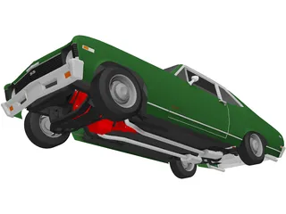 Chevrolet Nova SS (1969) 3D Model preview