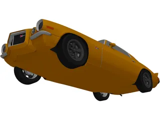 Chevrolet Camaro Z28 (1972) 3D Model preview