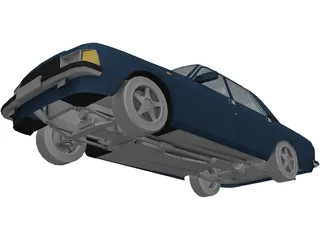 Gaz 3102 Volga 3D Model preview