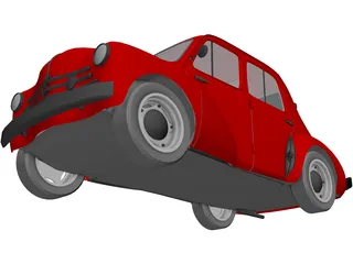 Renault (1948) 3D Model preview