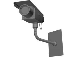 Security Camera 3D Model preview