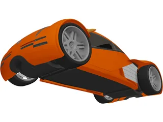 Lexus CS 2054 3D Model preview