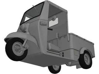 Tricycle 3D Model preview