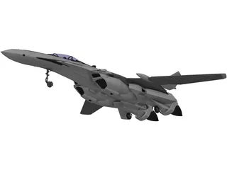 VF-25 3D Model preview