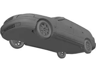 Volvo C70 Wagon (2004) 3D Model preview