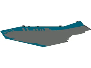 New York City Downtown 3D Model preview