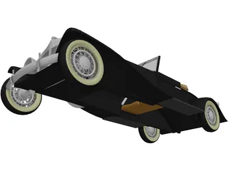 Roadster 3D Model preview