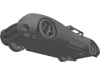 TVR Tuscan 3D Model preview
