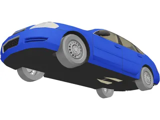 Chevrolet Impala (2006) 3D Model preview