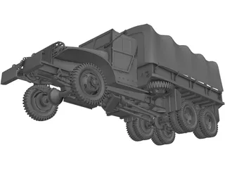 GMC Cckw 353 3D Model preview