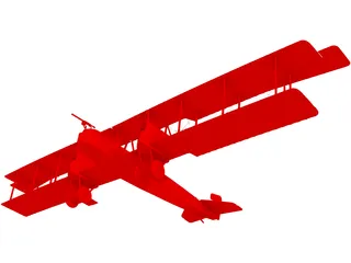 Gotha G.IV 3D Model preview