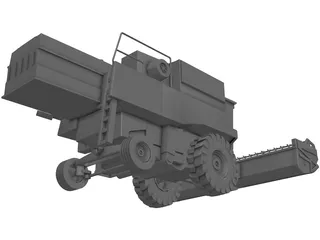 Harvester 3D Model preview