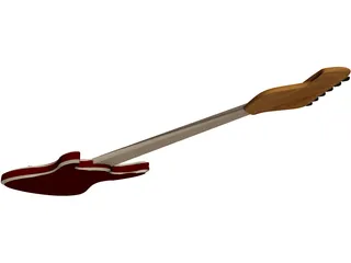 Guitar 3D Model preview