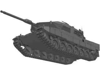 Leopard II 3D Model preview