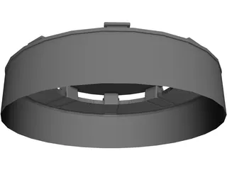 Base Colomn 3D Model preview