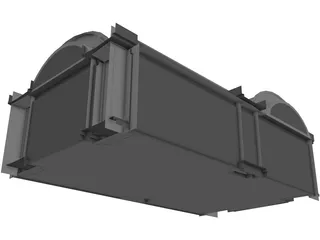 Building Temple 3D Model preview