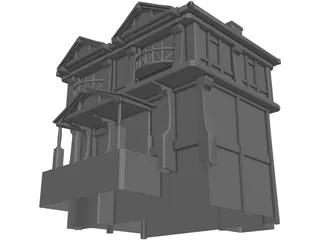 House 3D Model preview