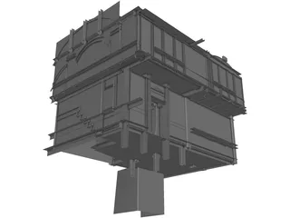 Interior House 3D Model preview