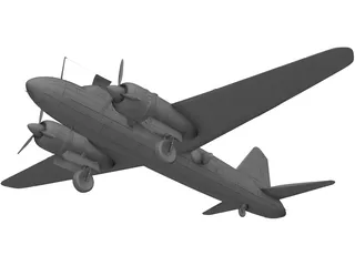 Mitsubishi Isshikirikko 3D Model preview