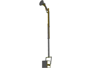 One Man Cherrypicker 3D Model preview