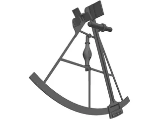 Sextant 3D Model preview