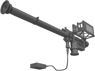 Stinger Launcher 3D Model preview
