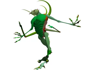 Bugman 3D Model preview