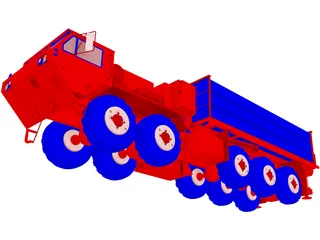 THAAD 3D Model preview
