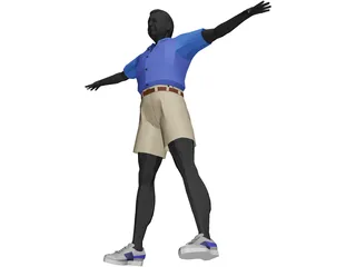 Man 3D Model preview