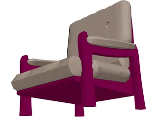 Chair 3D Model preview