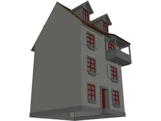 House 3D Model preview