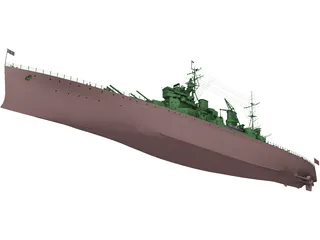 King George V 3D Model preview
