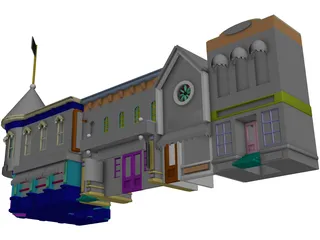 Building 3D Model preview