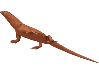 Lizard 3D Model preview