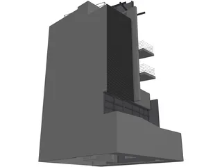 Ennio Building 3D Model preview