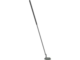 Golf Club Putter 3D Model preview