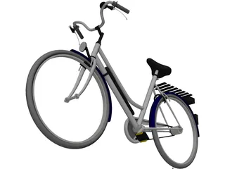 Bicycle 3D Model preview