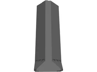 Continental Center 3D Model preview