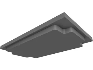 Plasma TV 3D Model preview