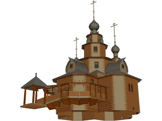 Church Tranfiguration 3D Model preview