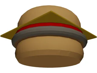 Cheeseburger 3D Model preview