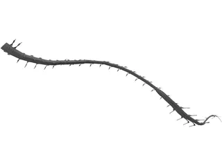 Spinal Cord 3D Model preview
